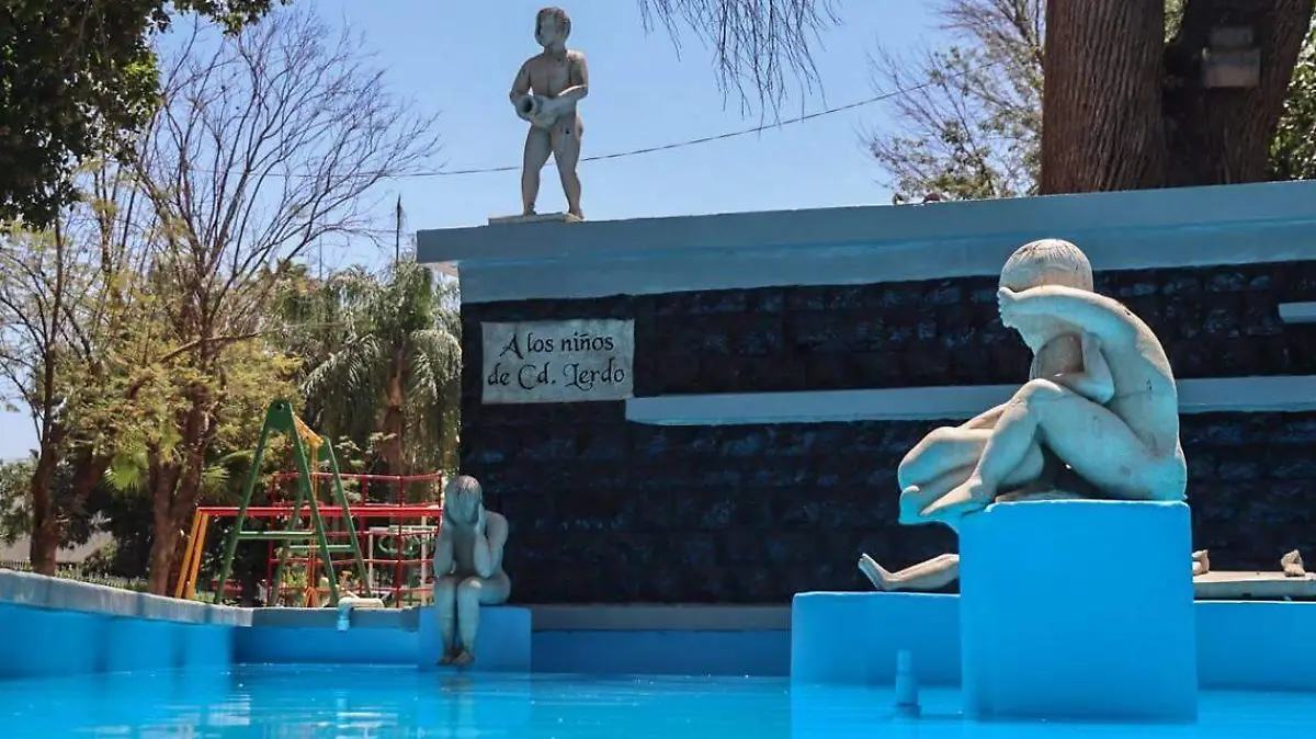 La fuente de la Alegría forma parte de la cultura de Lerdo por lo que representa su recreación